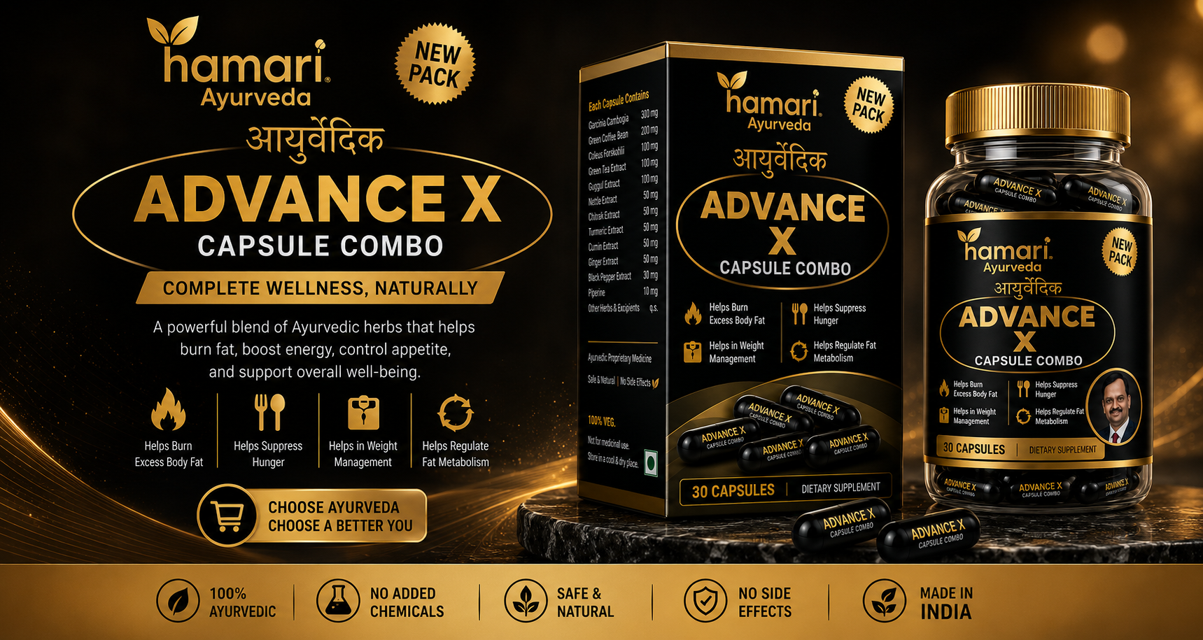 Ayurveda Advance X Combo